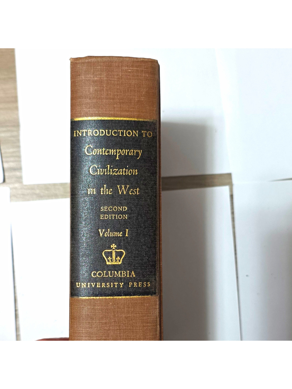Introduction to Contemporary Civilization in the West Vol I 2nd Ed
